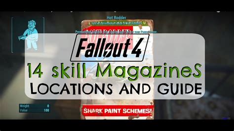 fallout 4 skill magazines|More.